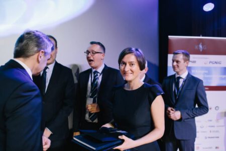 Wreczanie dyplomow w MBA w Izbie Gospodarczej Gazownictwa