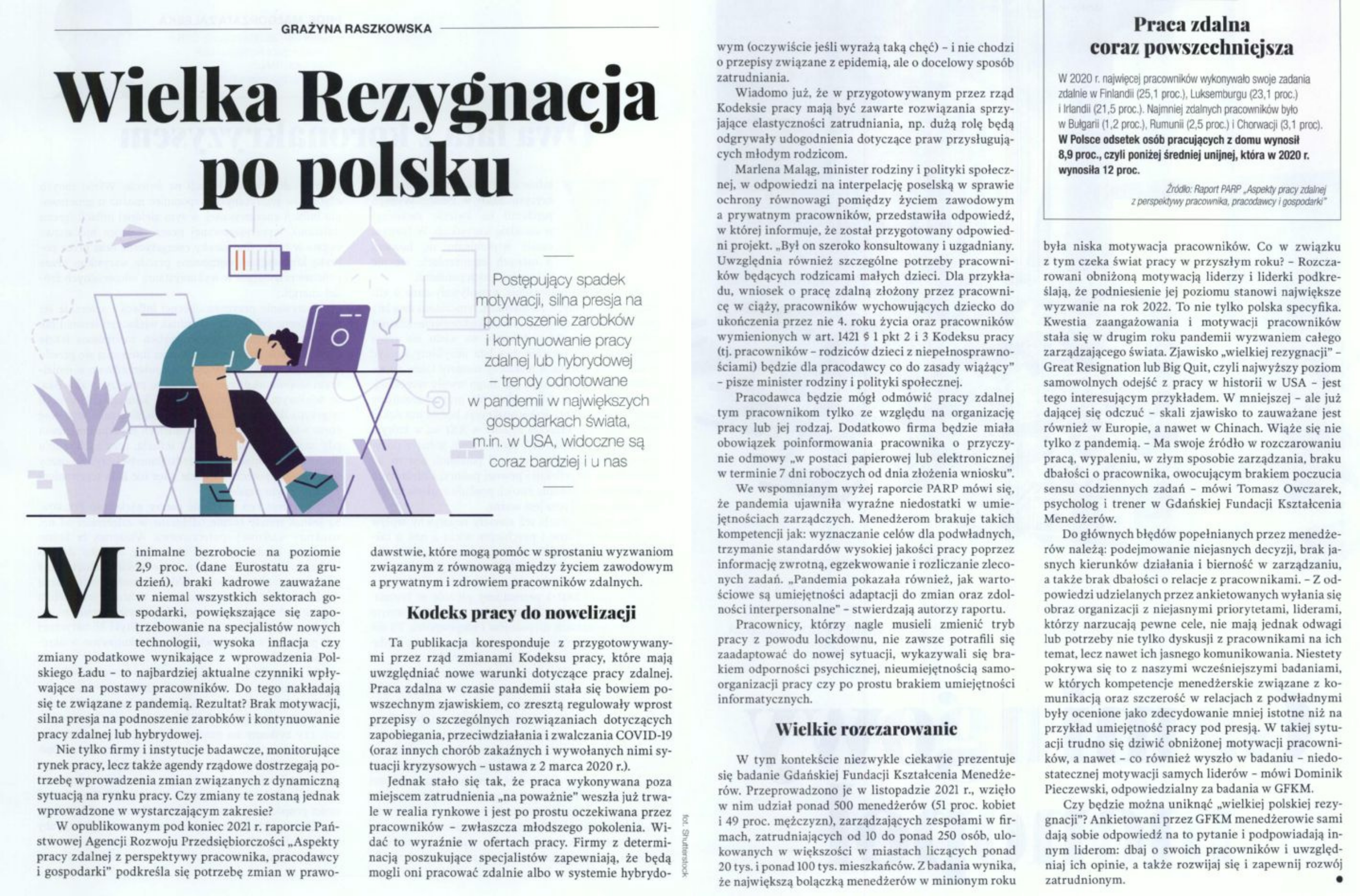 Artykuł w Gazecie Bankowej