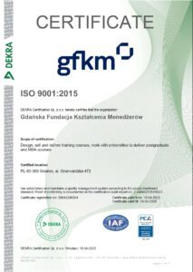 GFKM ISO 9001_2015 quality certificate in english