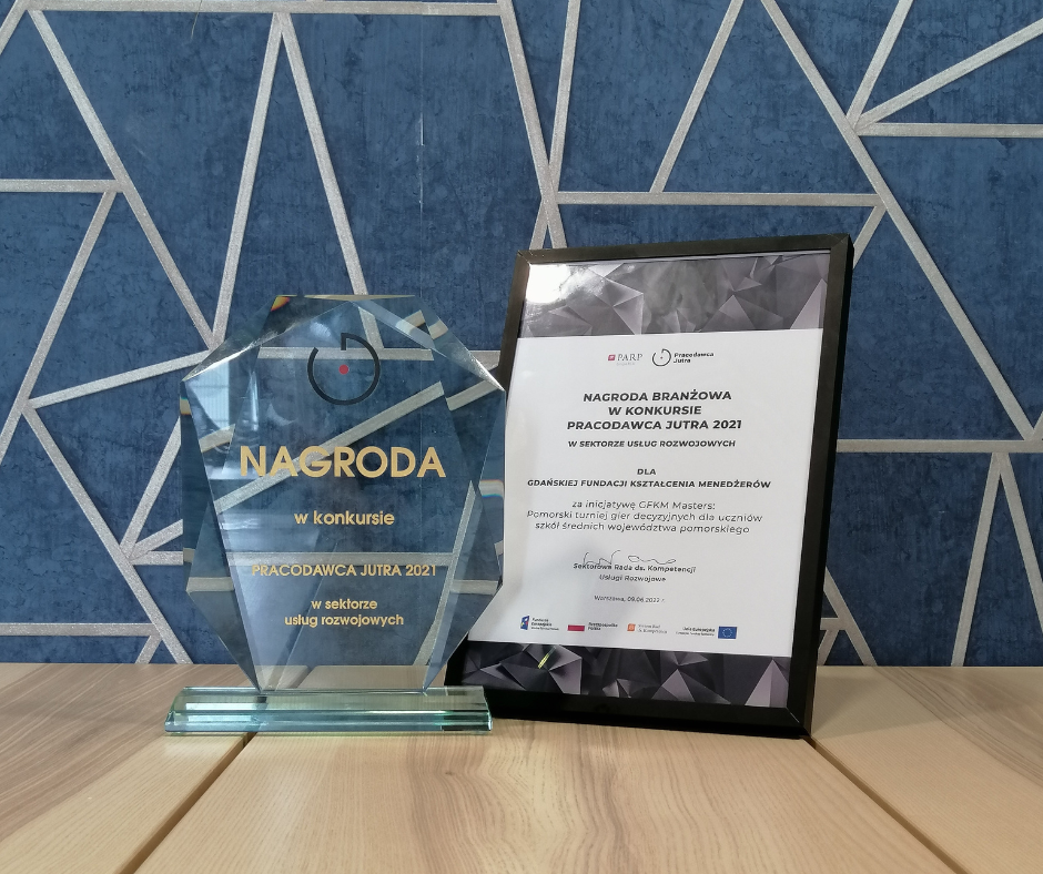 Pracodawca Jutra - GFKM laureatem 6. edycji konkursu