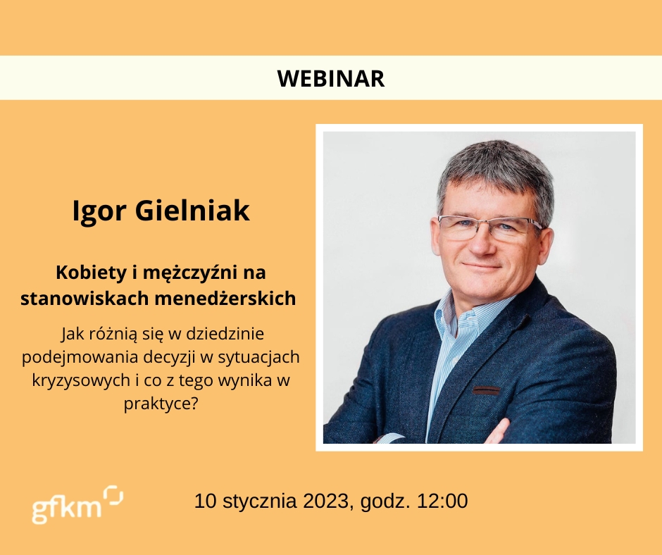 płeć menedżera decyzje webinar