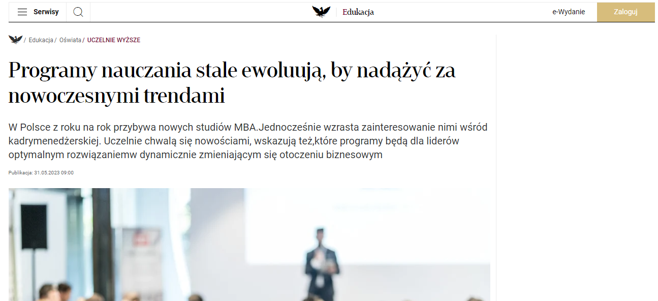 Rzeczpospolita.pl o GFKM