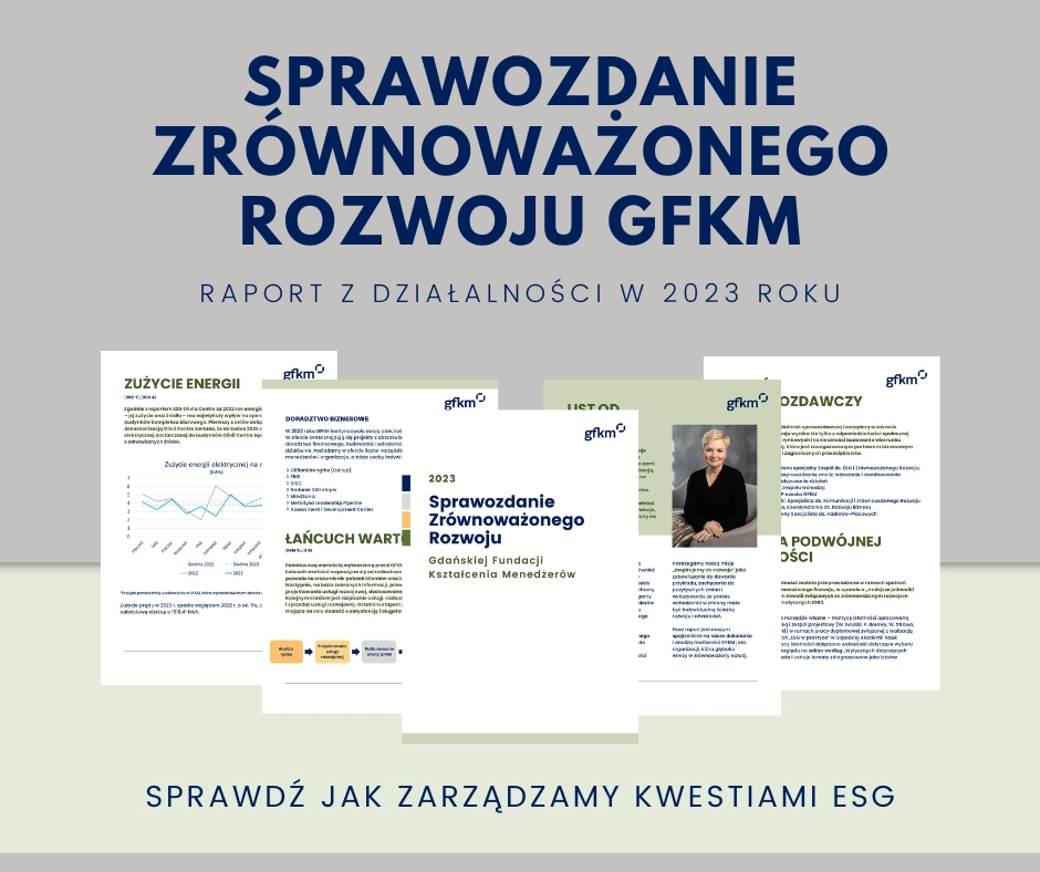 Sprawozdanie Zrównoważonego Rozwoju GFKM 2023