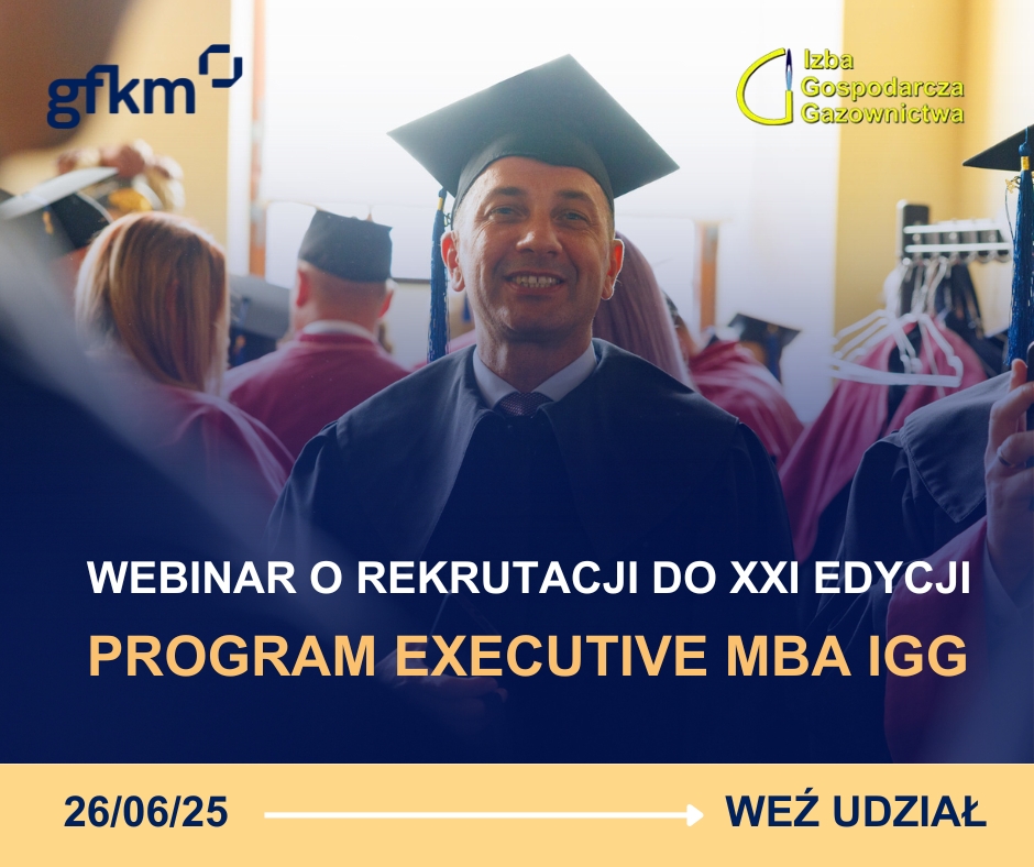 Uśmiechnięty Absolwent Programu MBA GFKM IGG